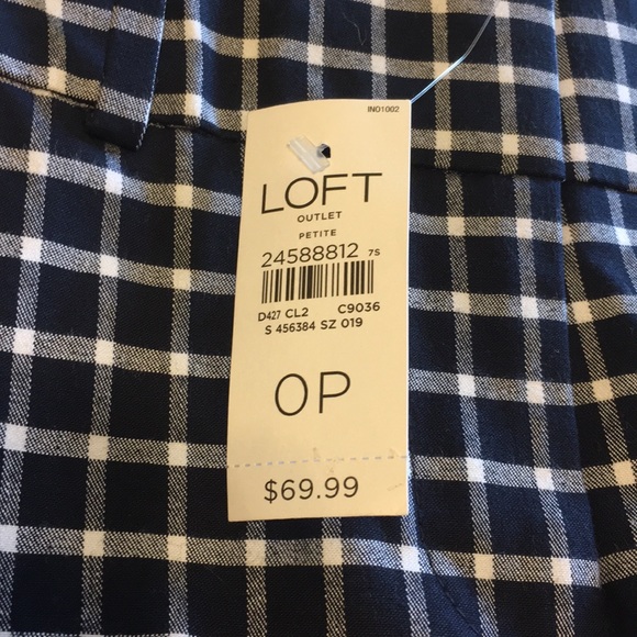 NWT Loft Outlet Modern Skinny Ankle Pant - Picture 7 of 7